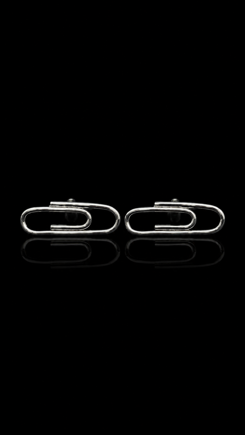 Paperclip Link Cufflinks