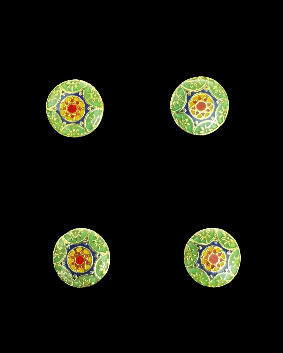 Mehfil Mosaic Kurta Button
