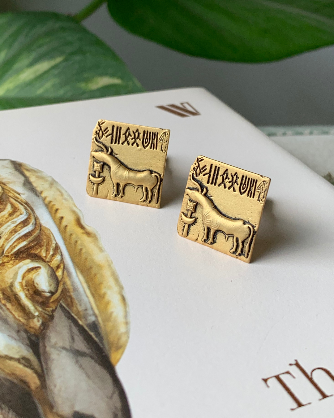 Aztec Cufflink