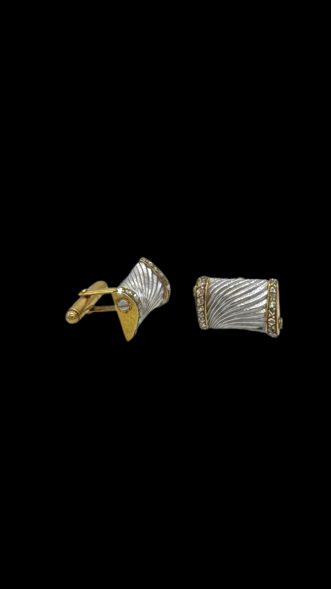 Rectangle Beach Cufflinks