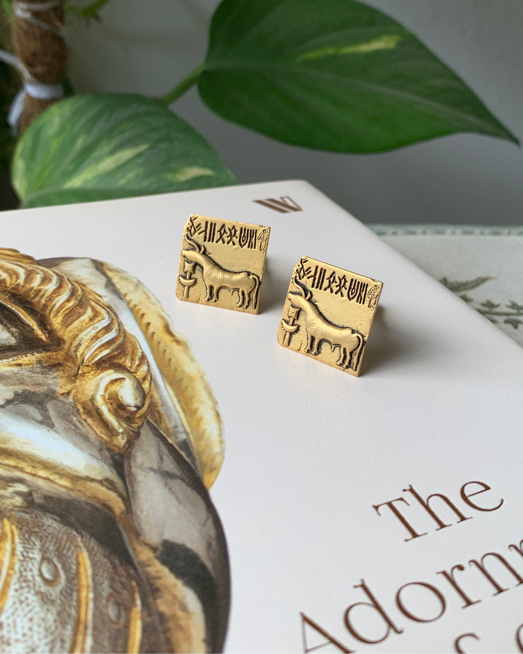 Aztec Cufflink