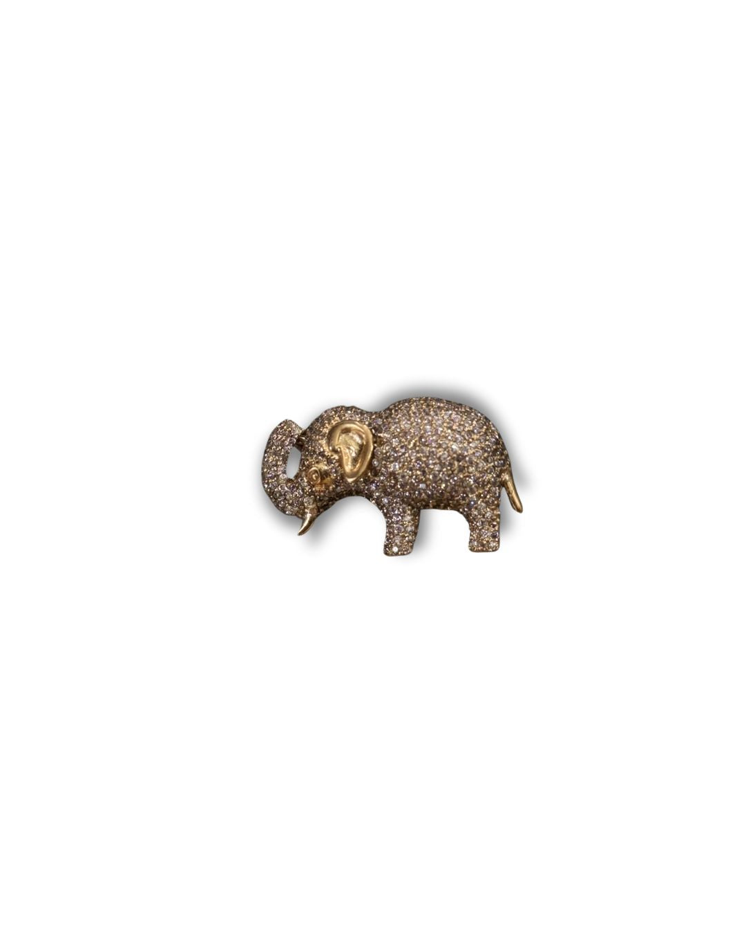 Regal Elephant Brooch