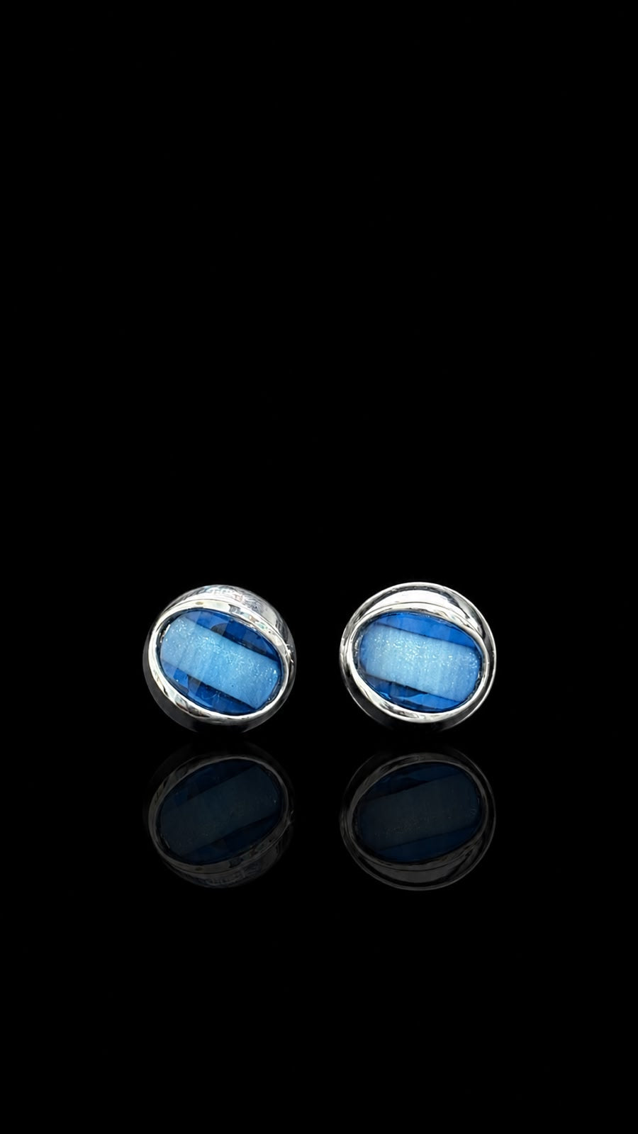 Azure Halo Cufflinks