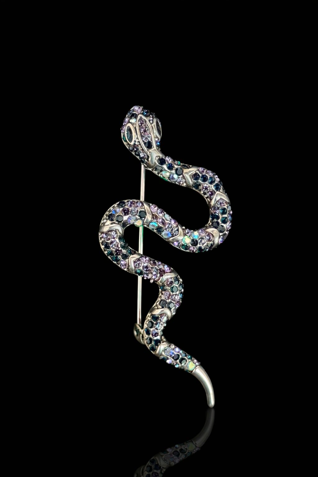Celestial Serpent Brooch
