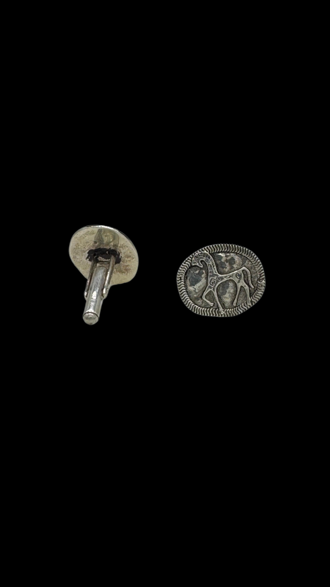 Greek Horse Cufflinks