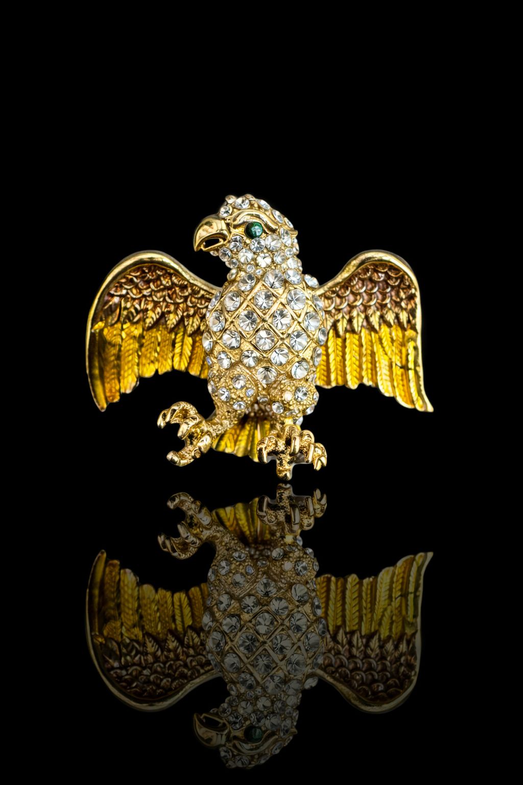 Imperial Flight Eagle Brooch