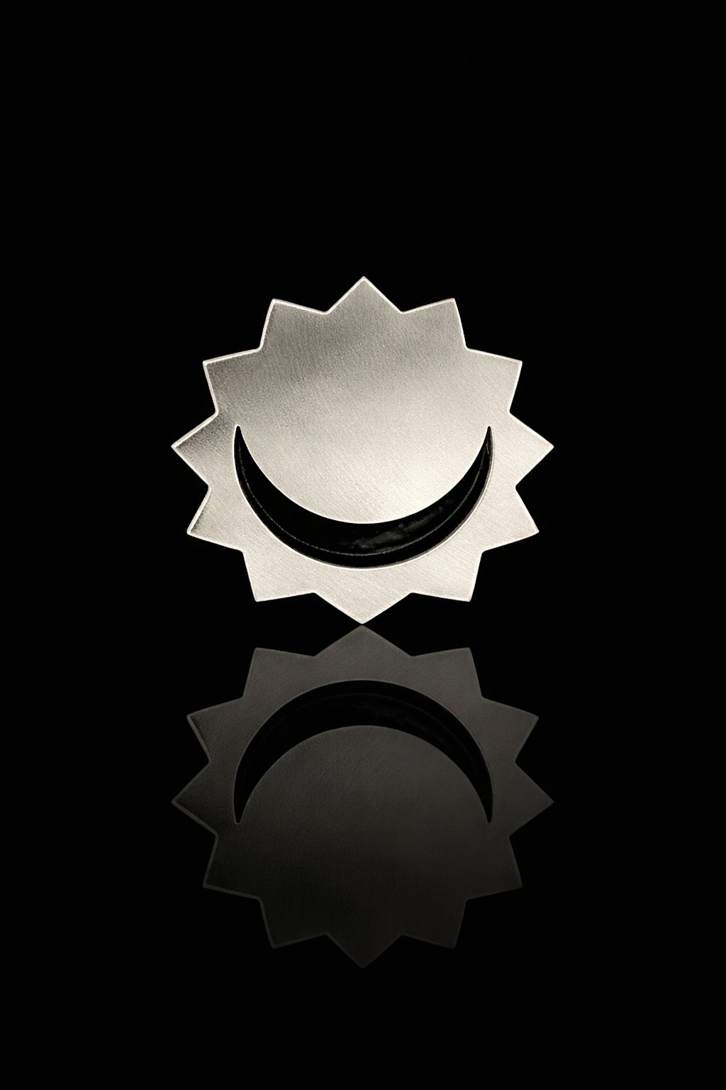 Solar Crescent Pin
