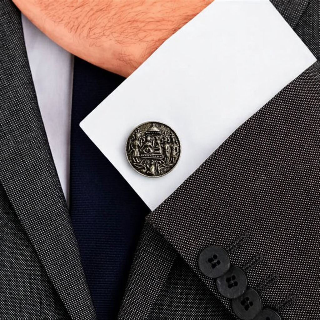 Ramdarbar Tanka Cufflinks