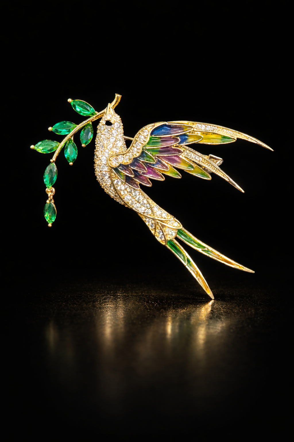 Elysian Bird Brooch