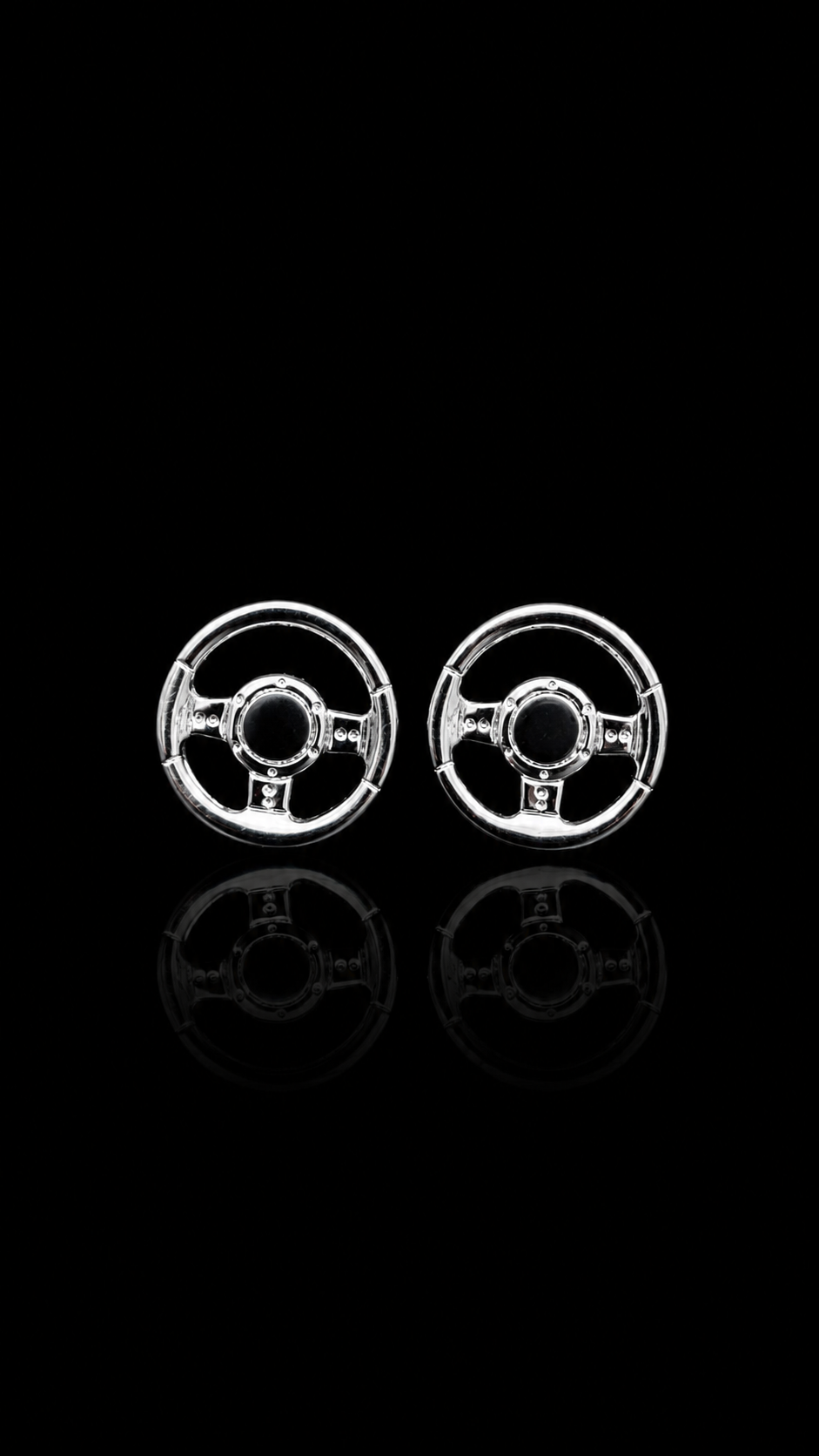 Steering Wheel Cufflinks