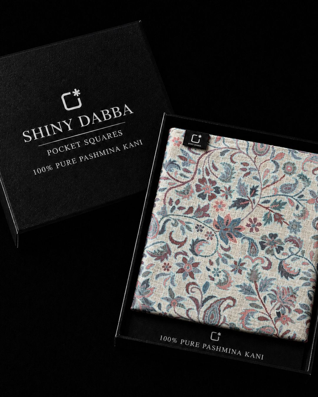 Vintage Paisley Pashmina Kani Pocket Square