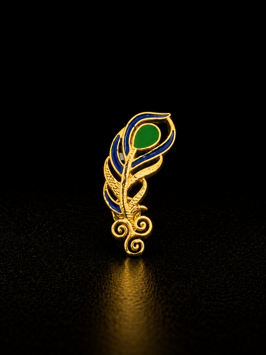Peacock Grace Brooch