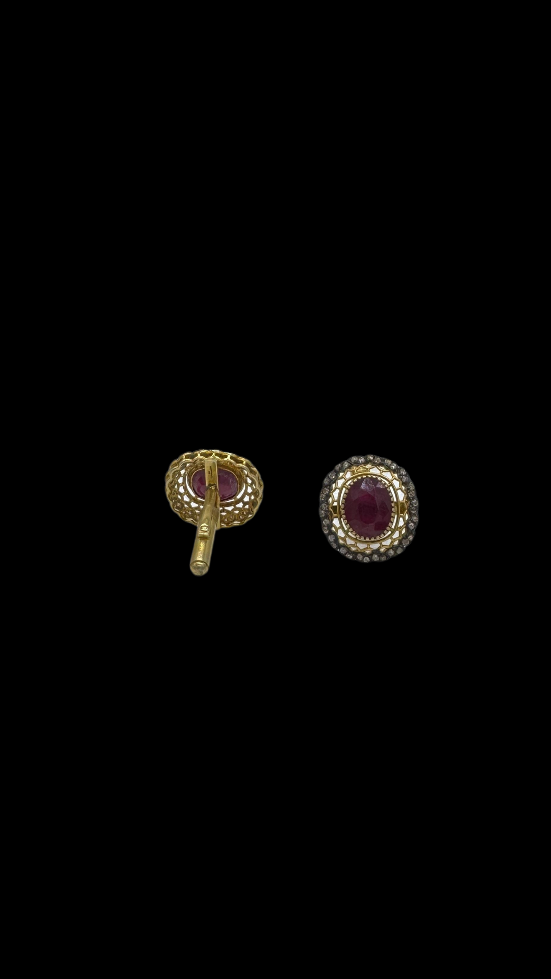 Ruby Diamond Cufflinks