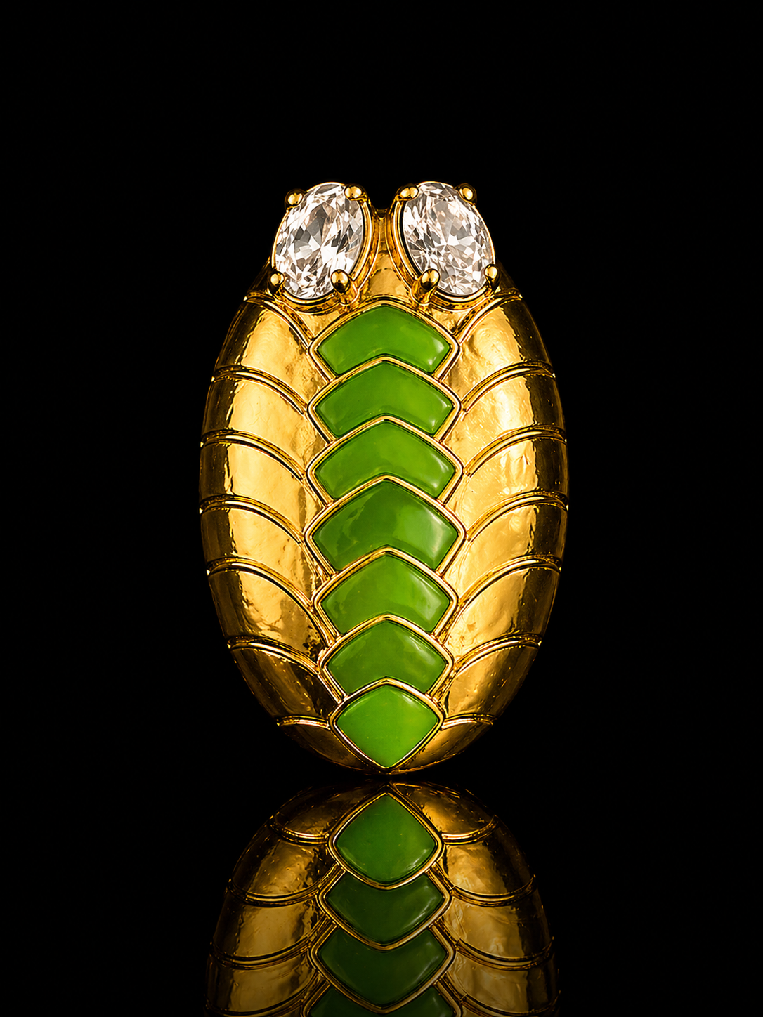 Imperial Scarab Brooch