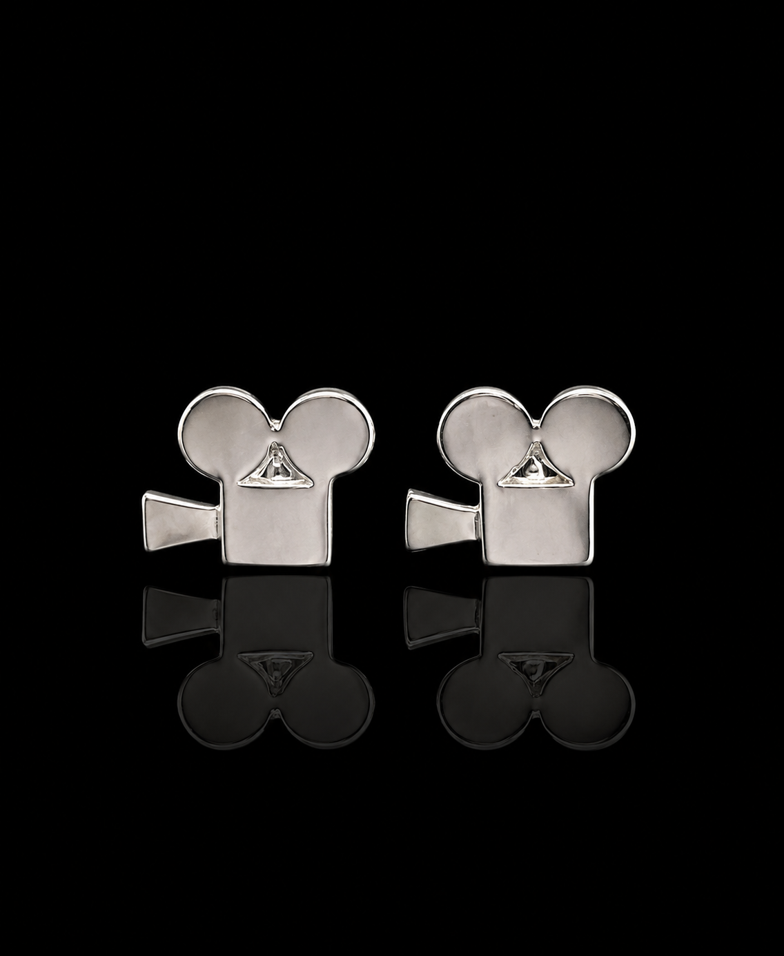 Director's Cut Silver Cufflinks