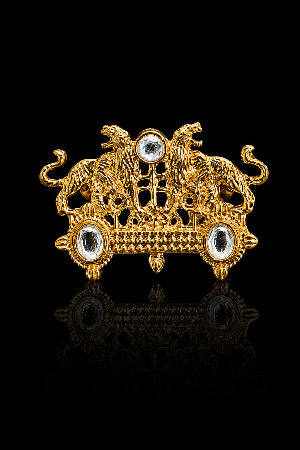 Royal Lion Crest Lapel Pin