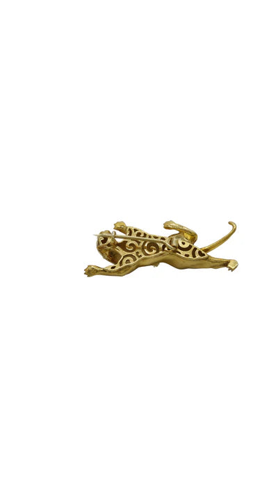 Panther Brooch