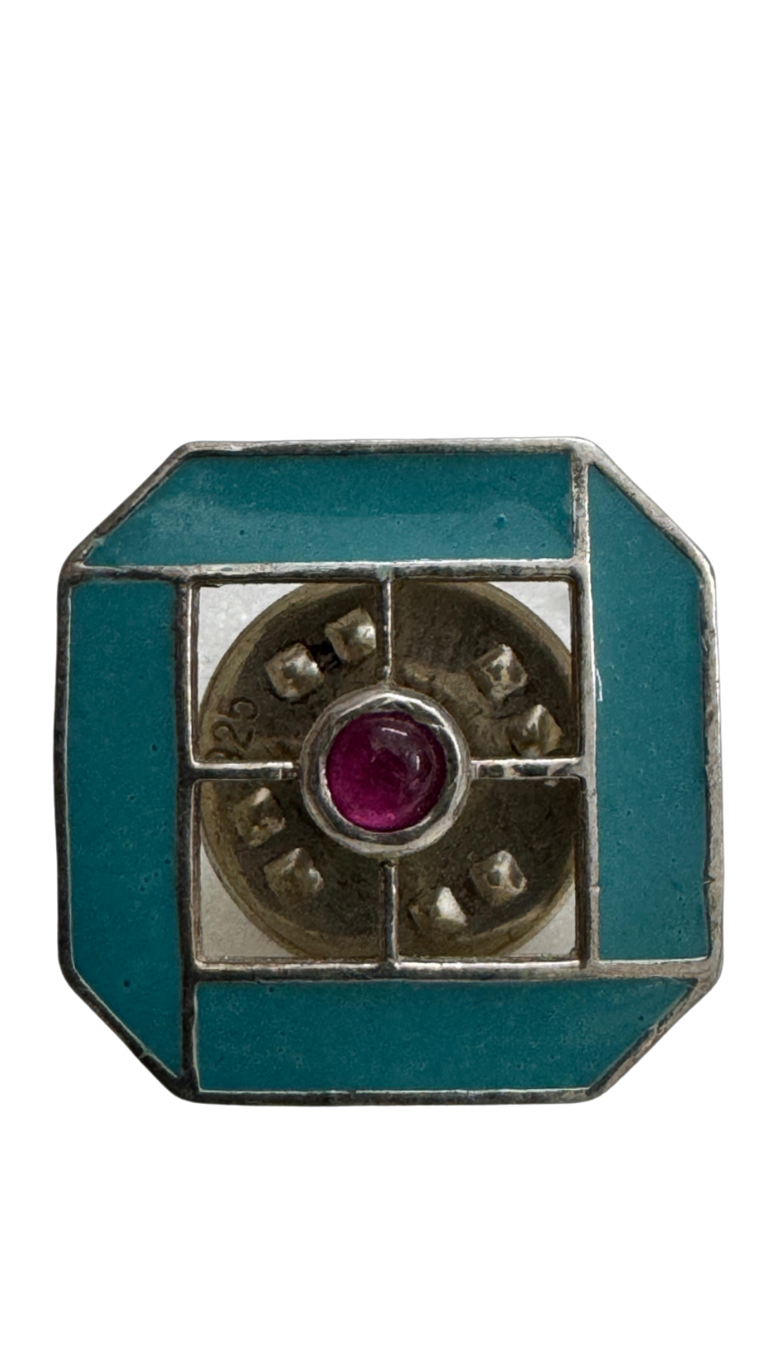 Enamel Stone Pin