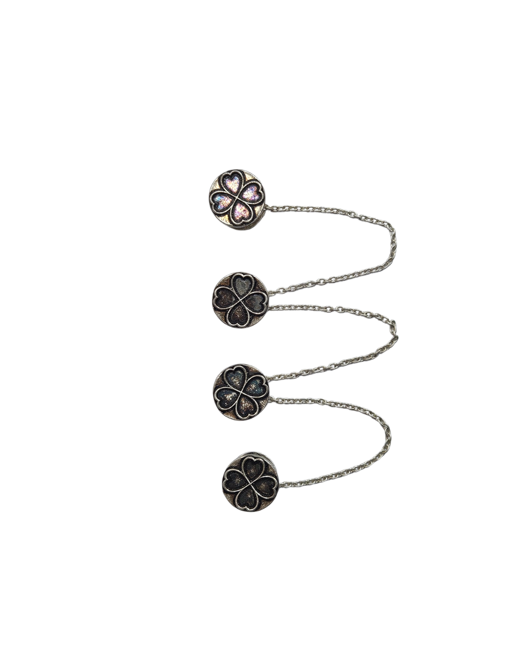 Silver Kurta Buttons