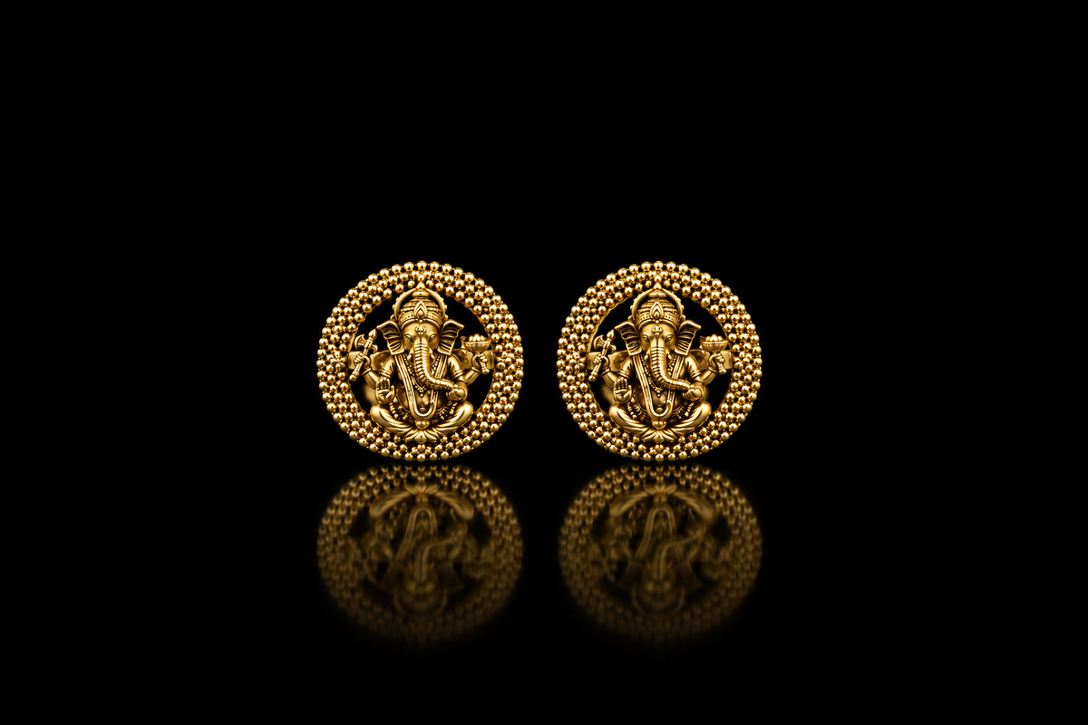 Shri Ganesh Royal Cufflinks