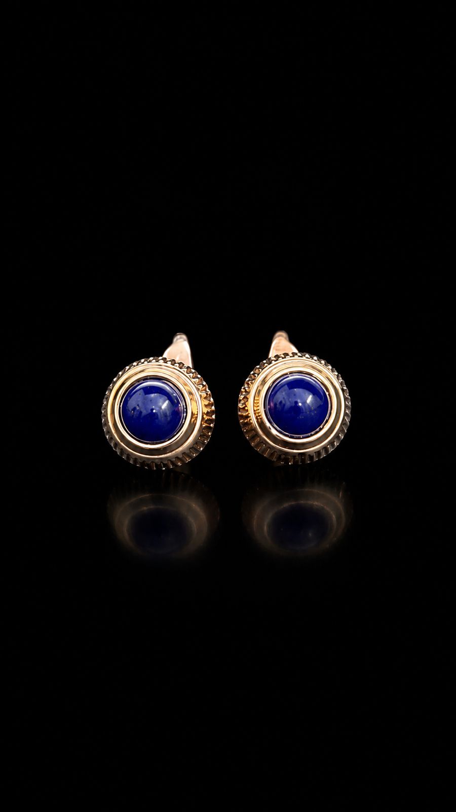 Royal Sapphire Crest Cufflinks