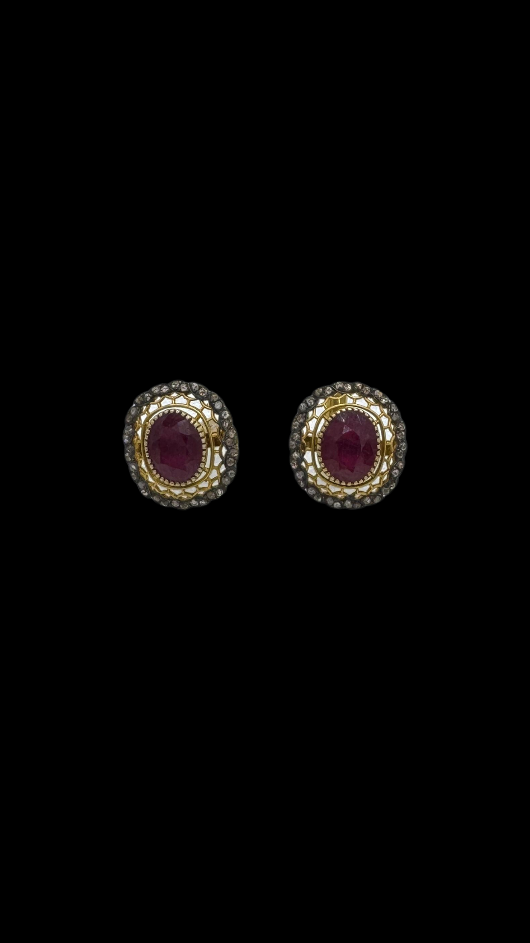 Ruby Diamond Cufflinks