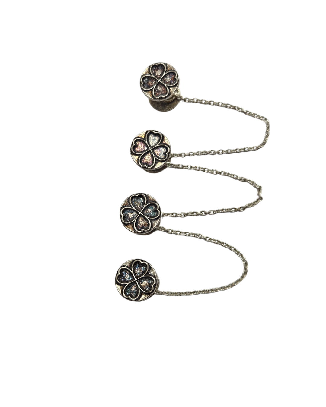 Silver Kurta Buttons