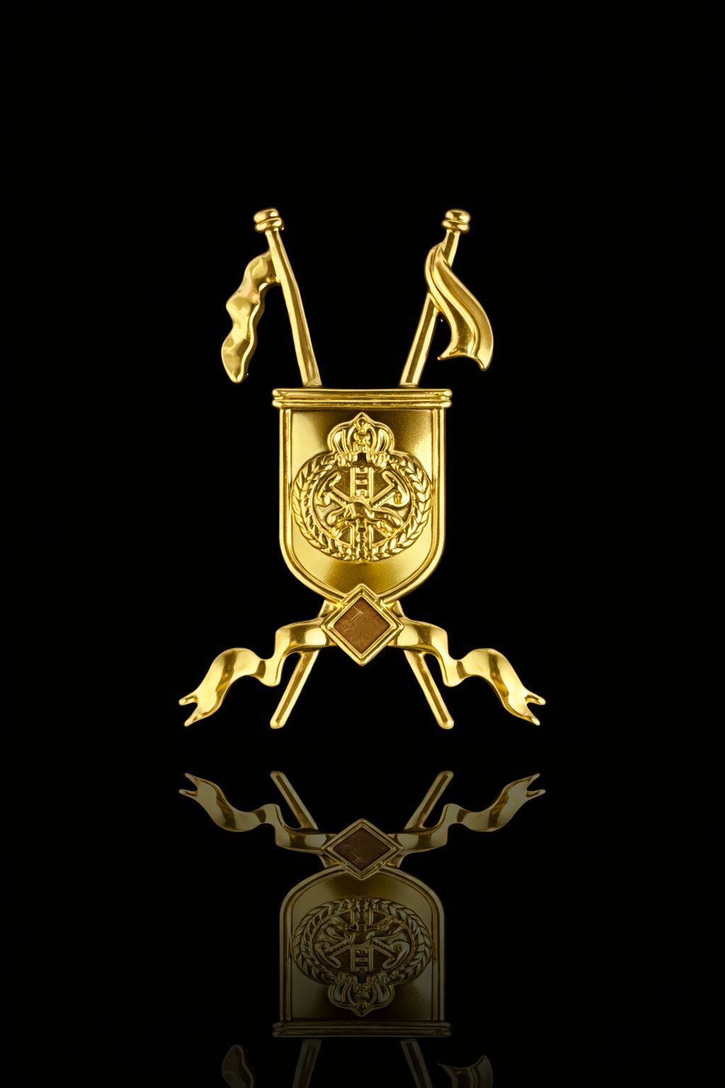 Imperial Crest Brooch
