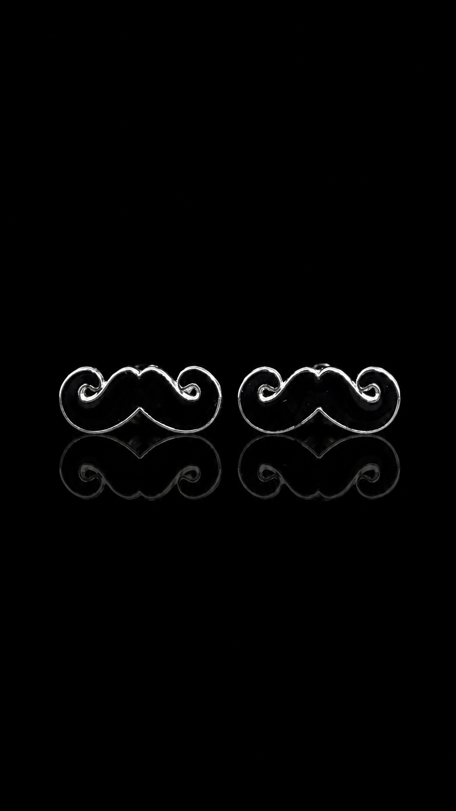 Gentleman’s Mustache Cufflinks