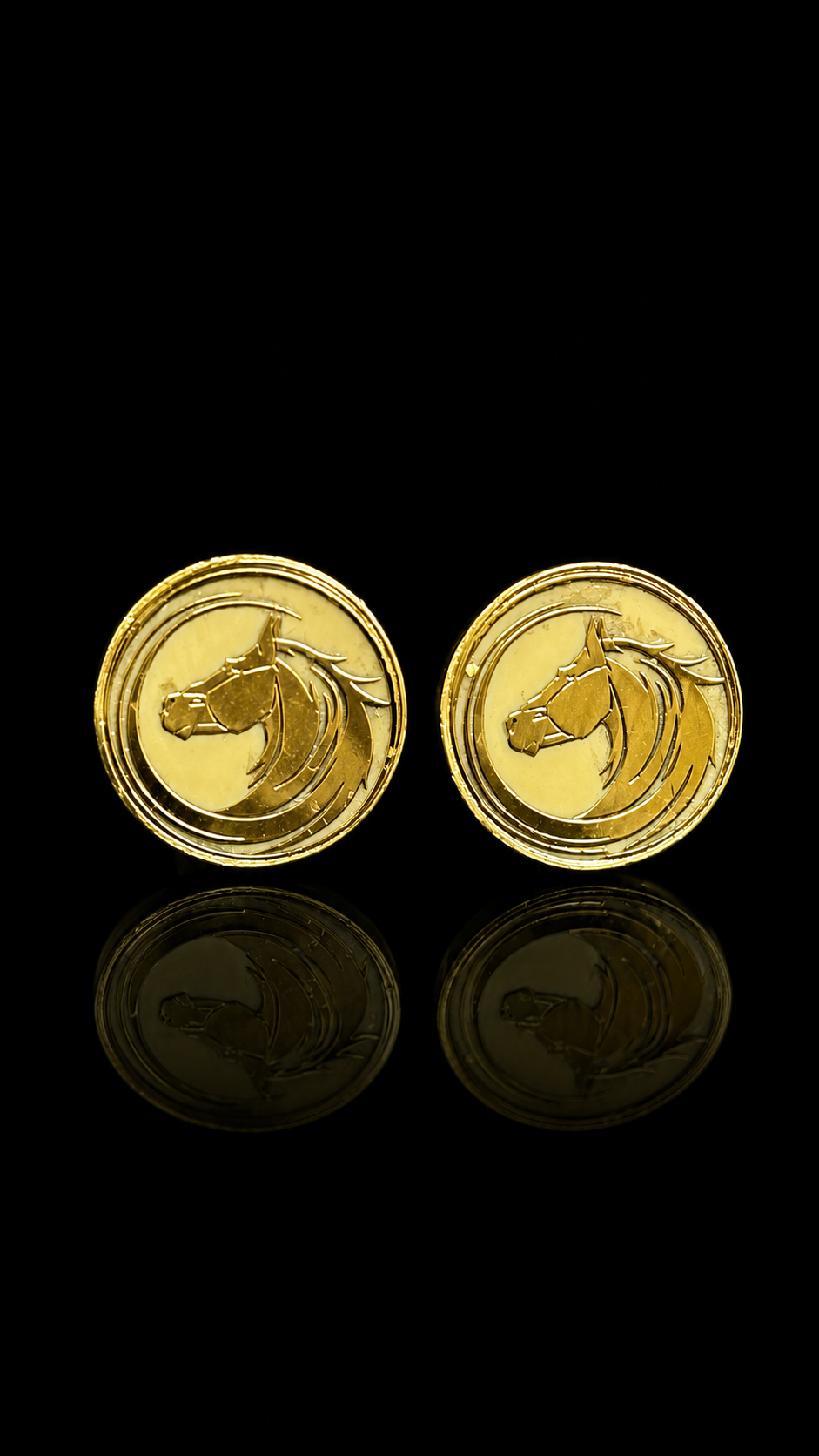 Royal Stallion Thewa Art Cufflinks