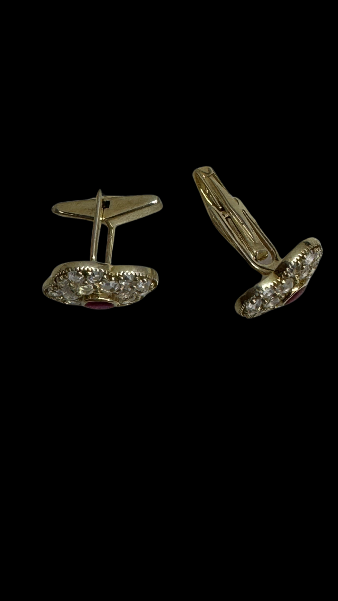Rose Cut Cufflinks