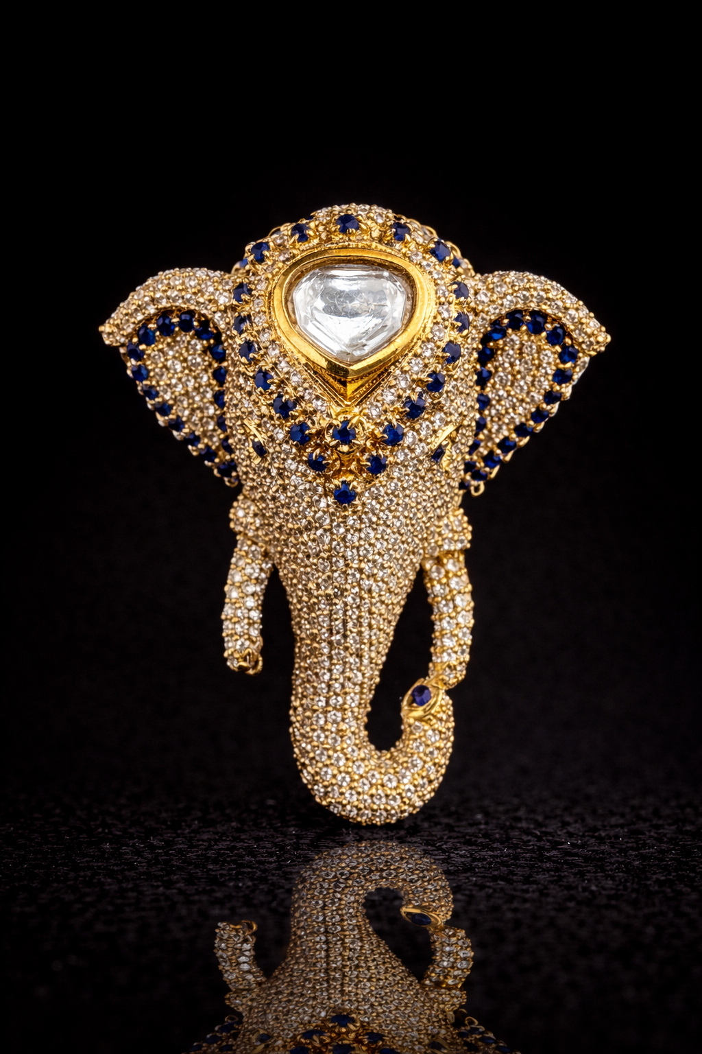 Divine Ganesha Radiance Brooch