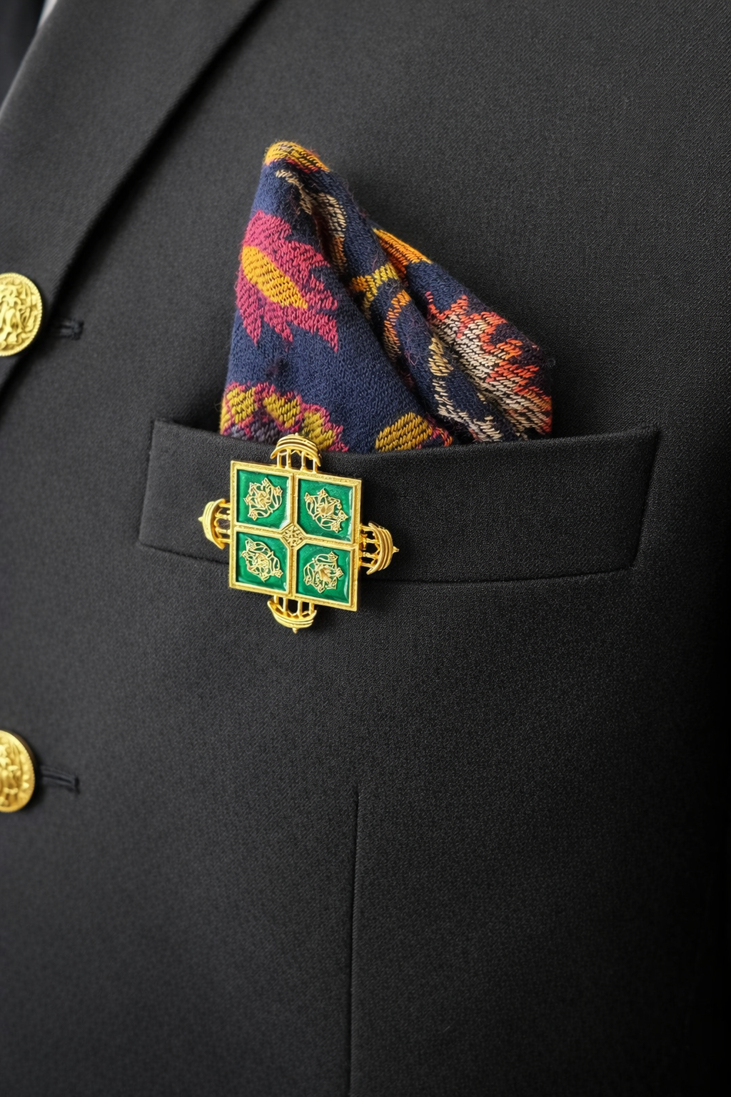 Jal Mahal Heritage Brooch