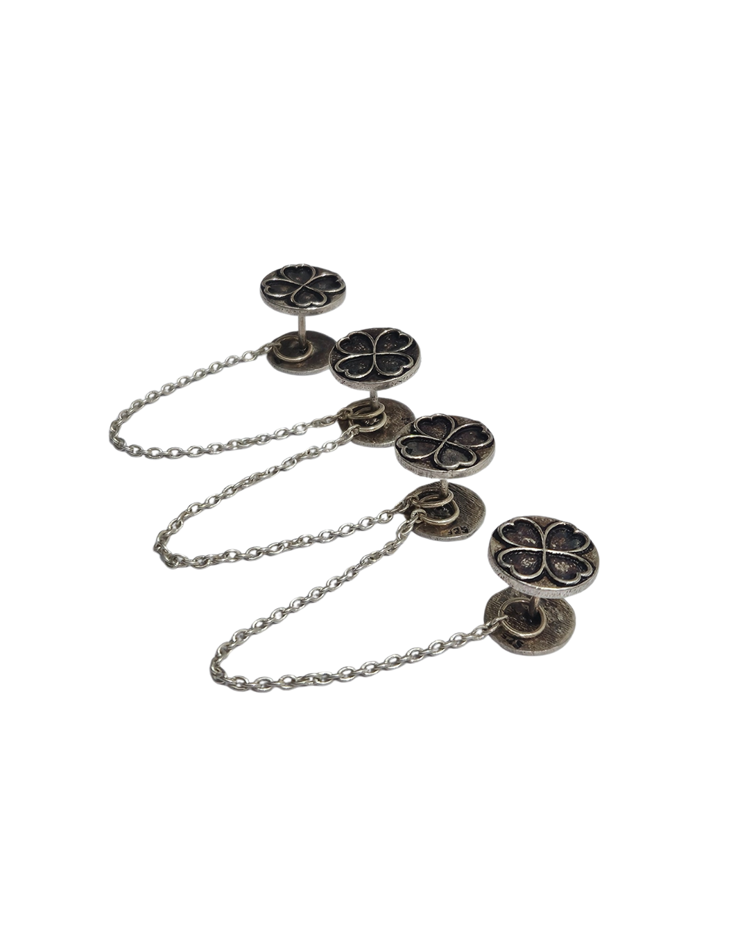Silver Kurta Buttons