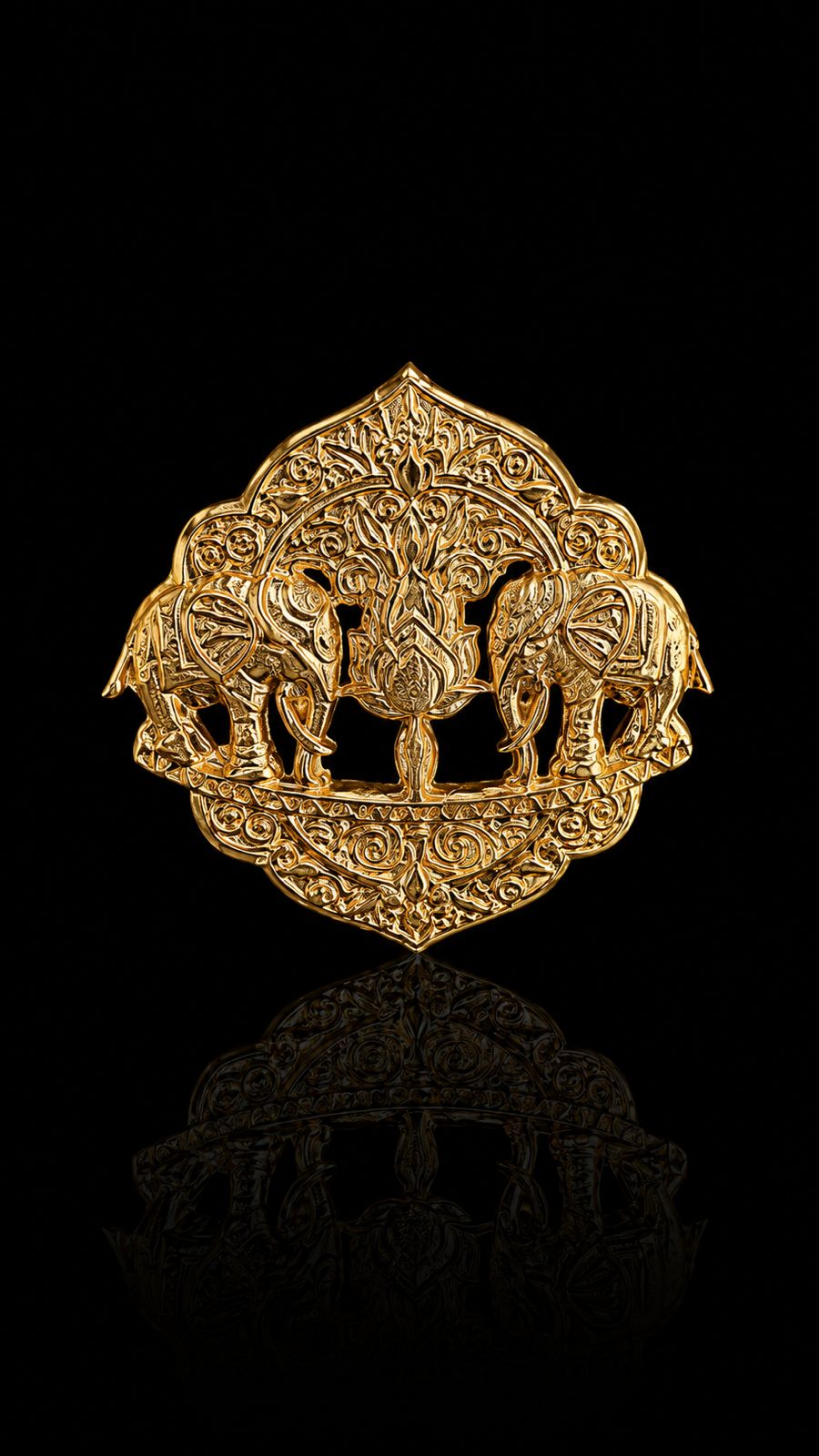 Royal Elephant Heritage Lapel Pin
