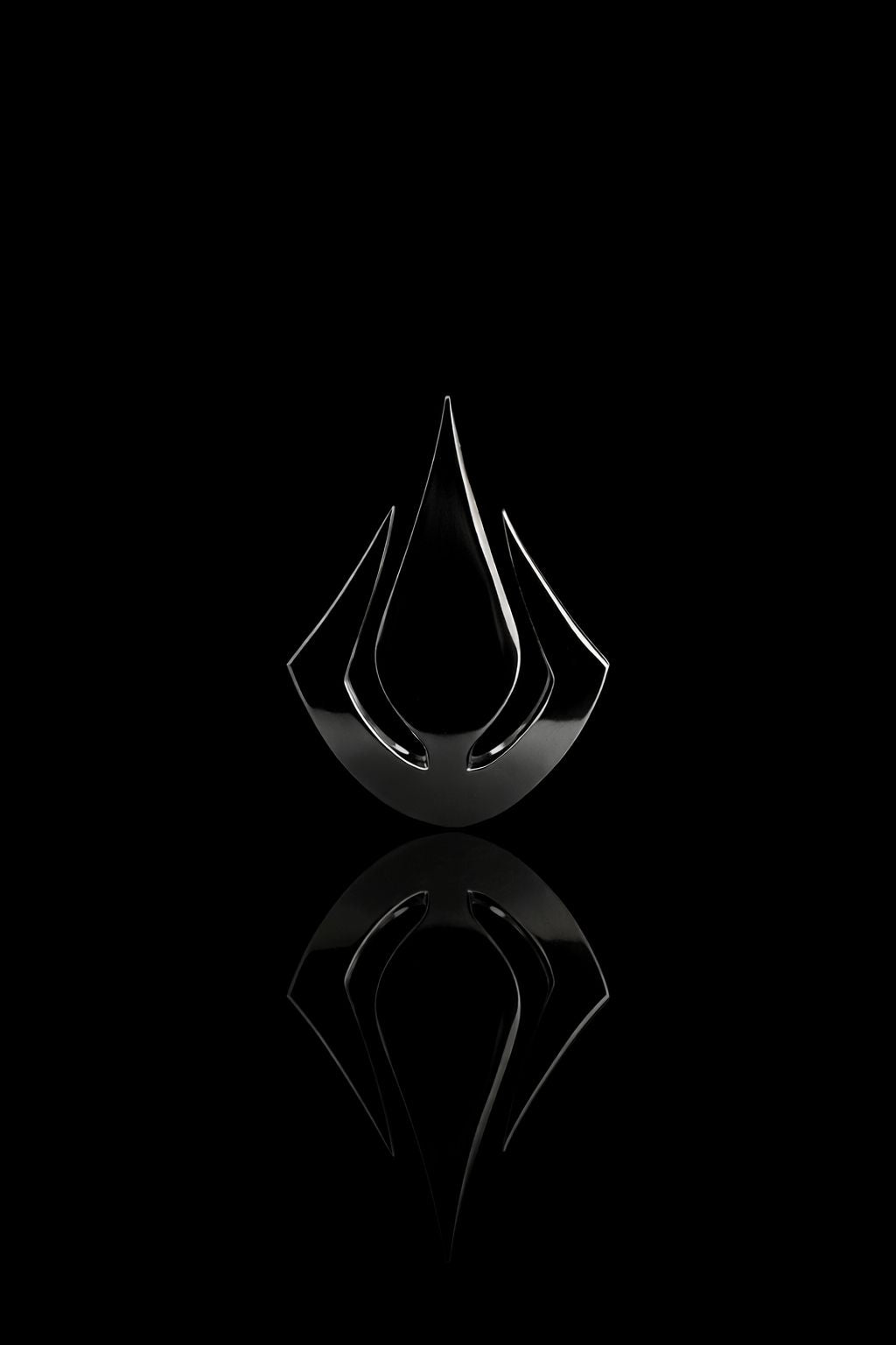 Obsidian Flame Pin