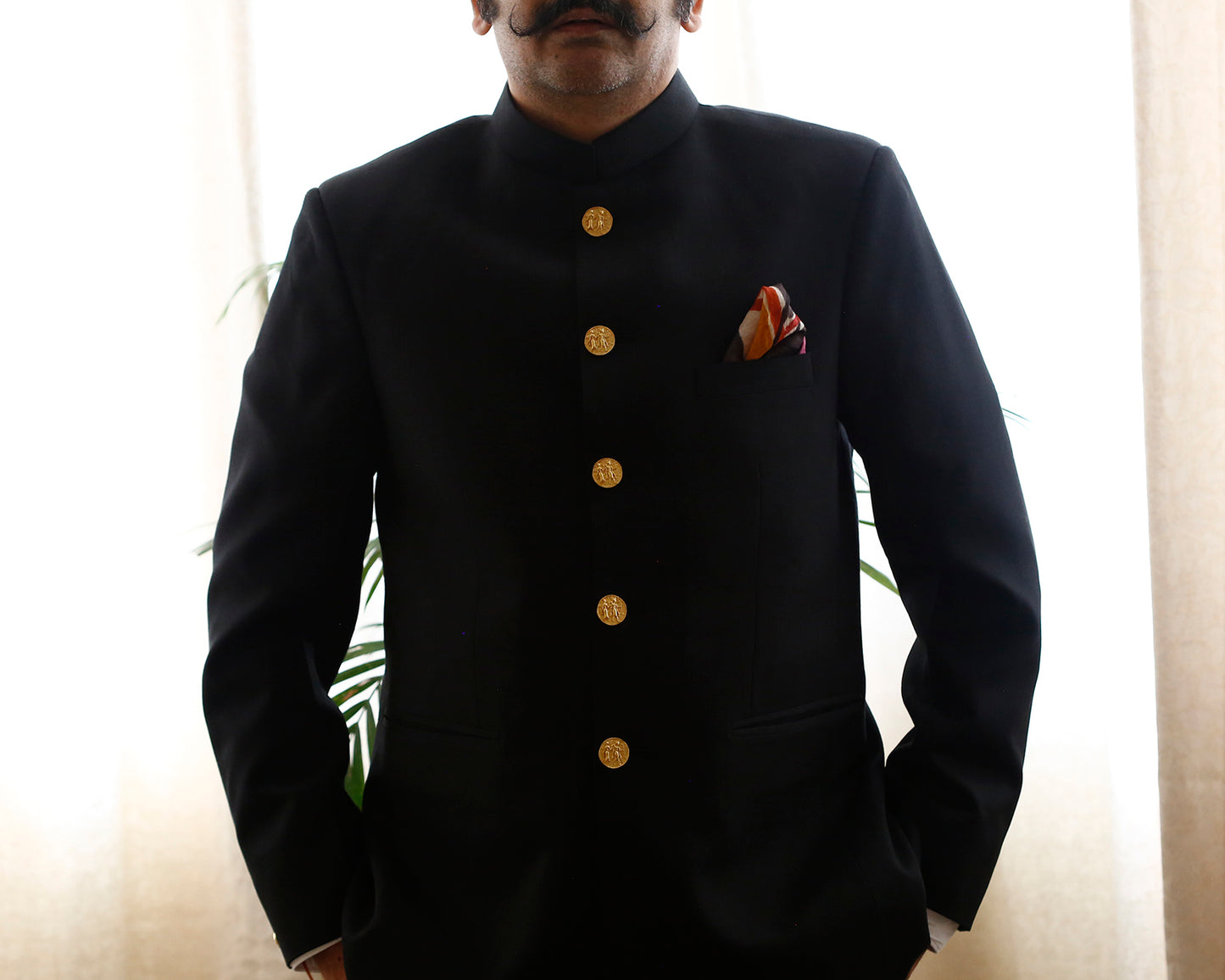 Siya Ram Bandhgala Buttons