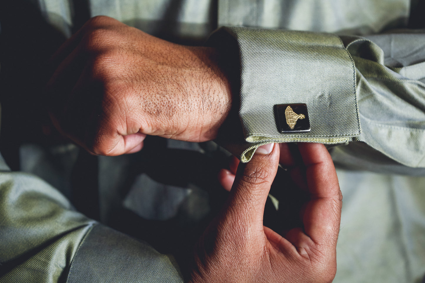 Yantra Cufflinks