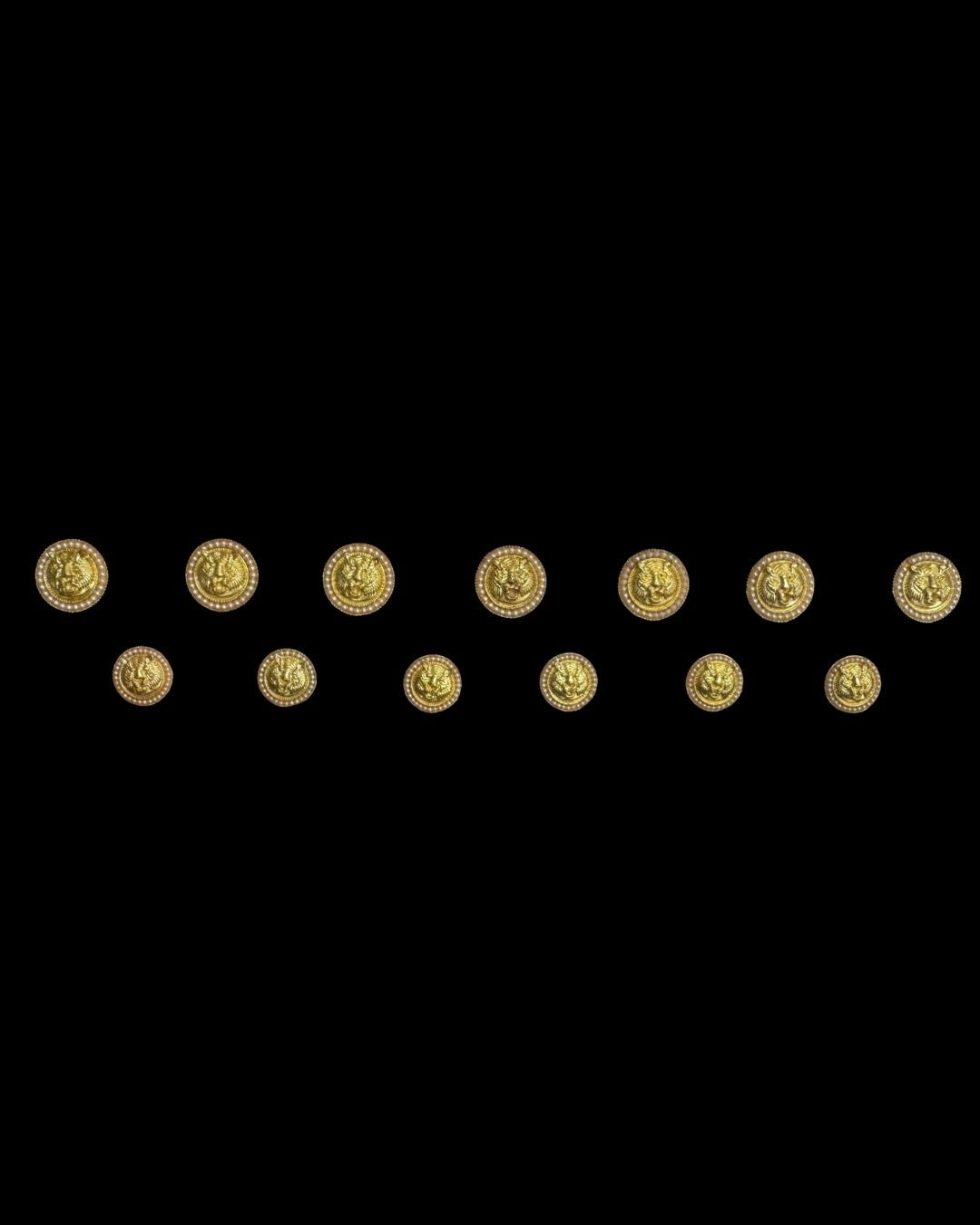 Imperial Lion Pearl Bandhgala Button