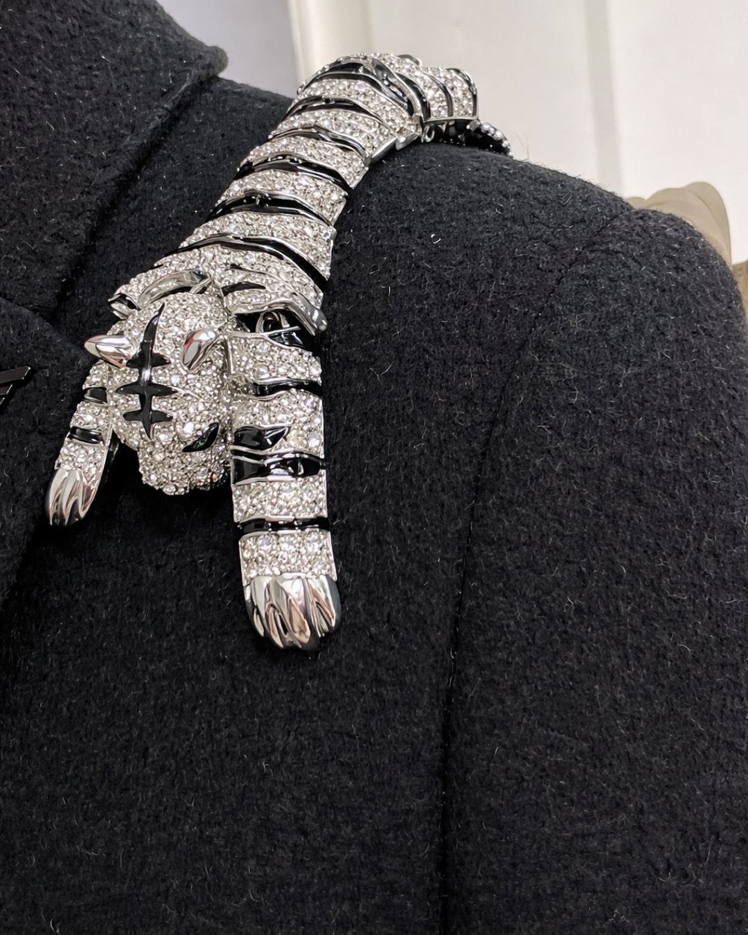 Royal Stride Tiger Brooch