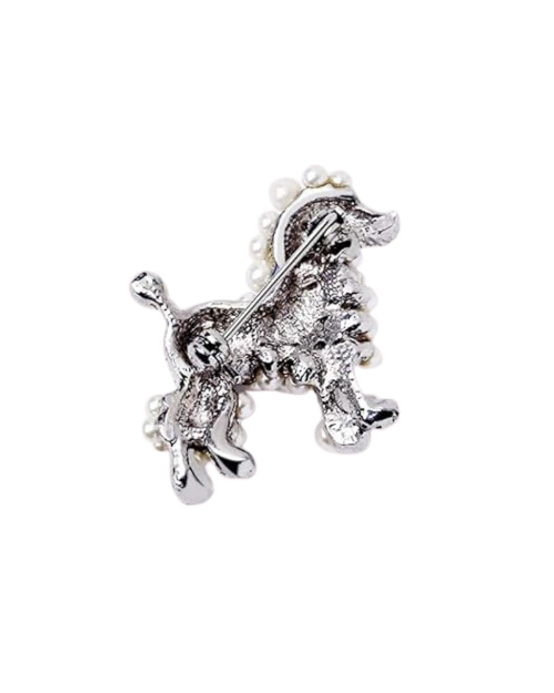 Poodle Brooch