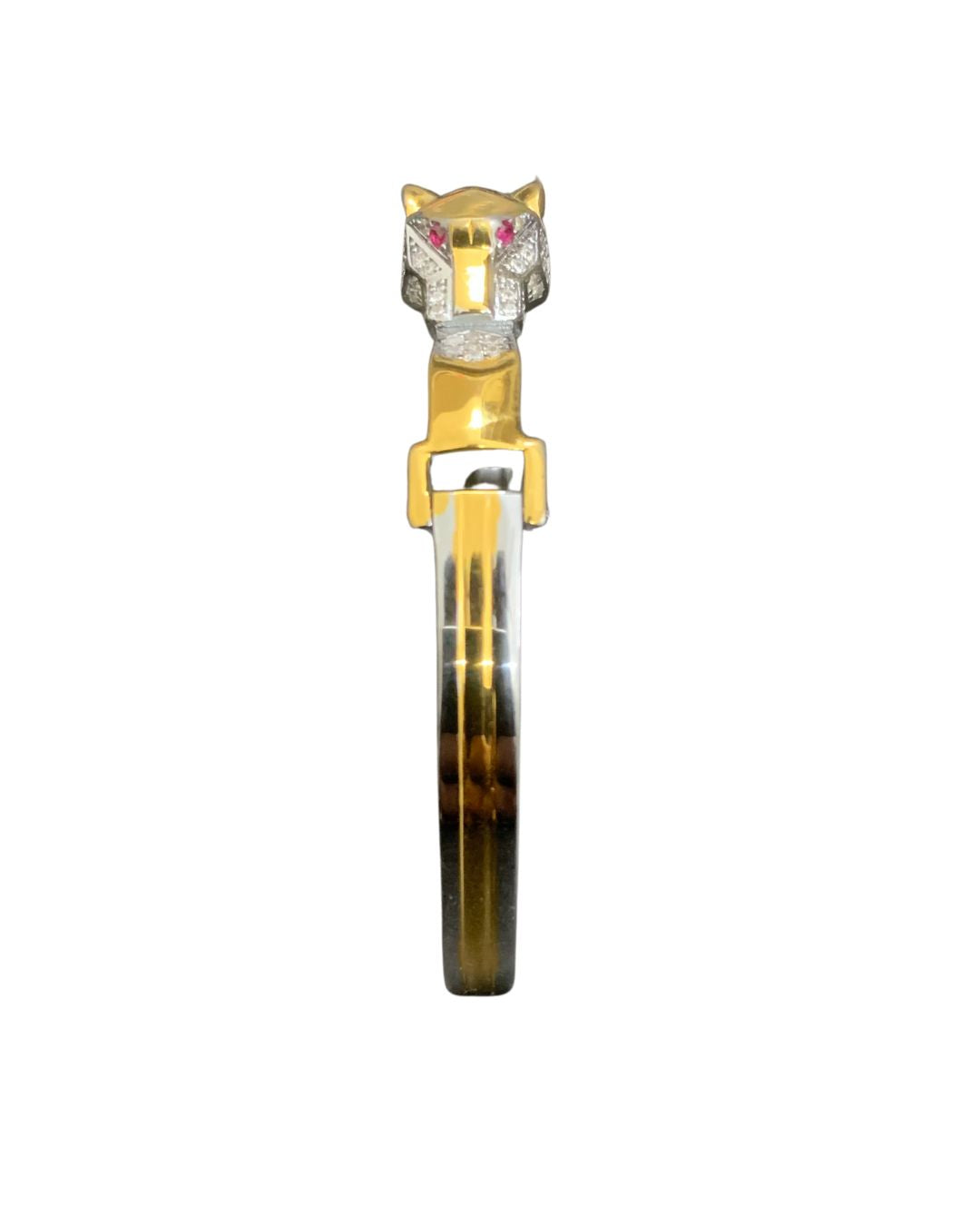 Golden Panther Grip Bracelet
