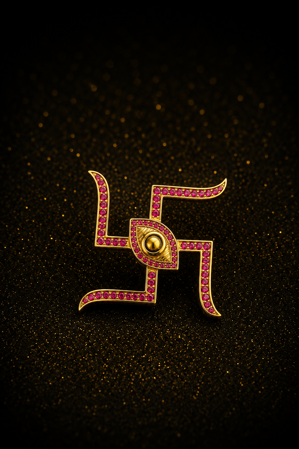 Swastik Lapel Pin