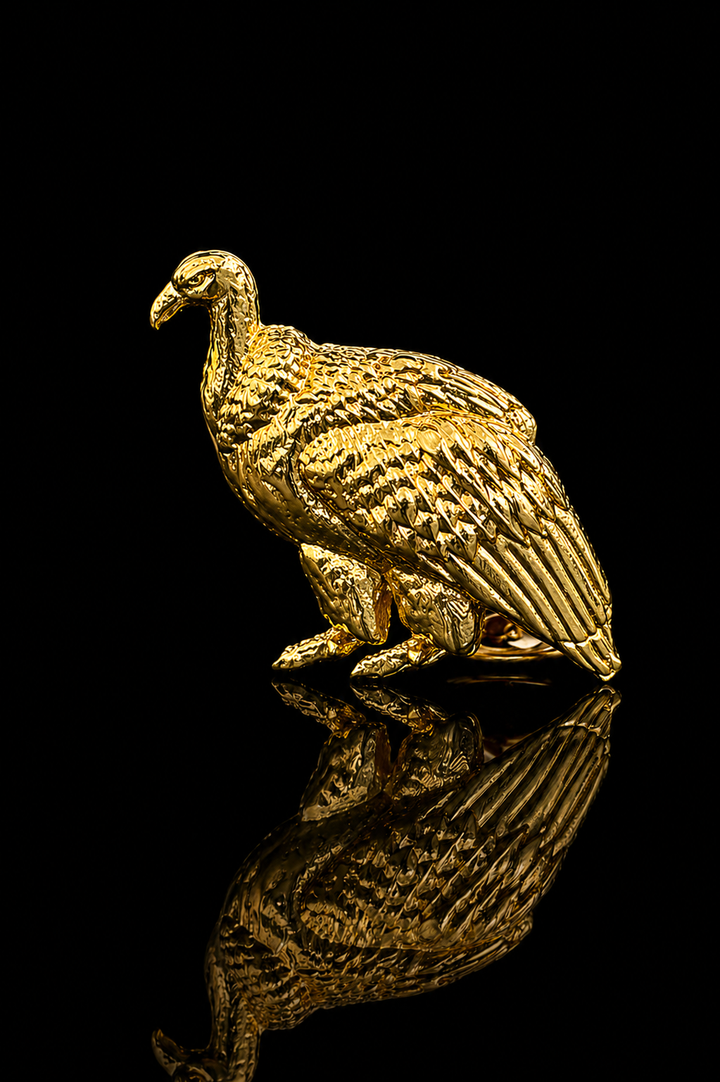 Royal Vulture Brooch Pin