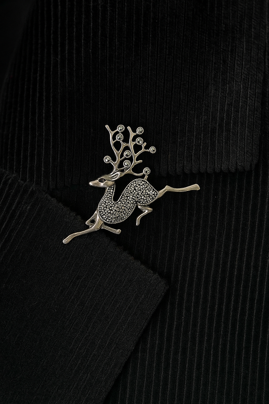 Celestial Stag Brooch