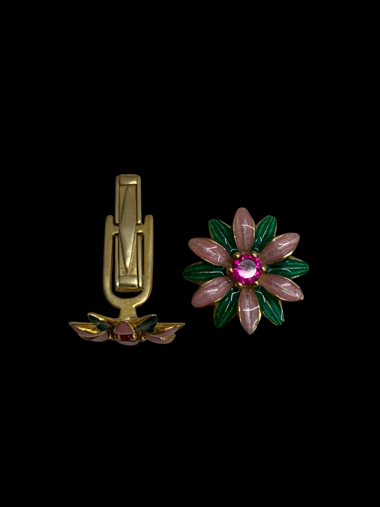 Leela Enamel Cufflinks