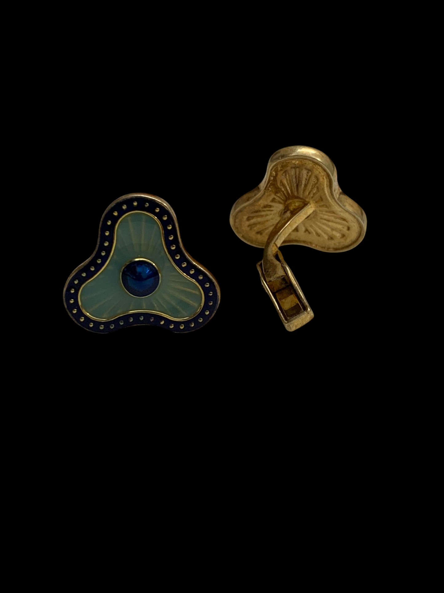 Thalassa Enamel Cufflinks
