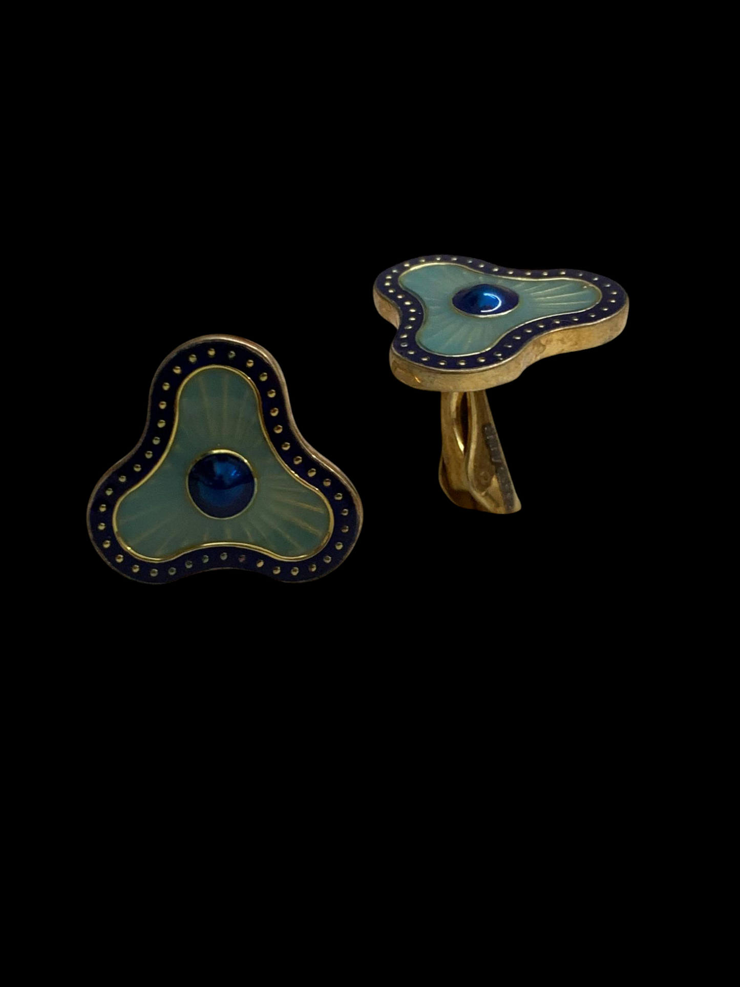Thalassa Enamel Cufflinks
