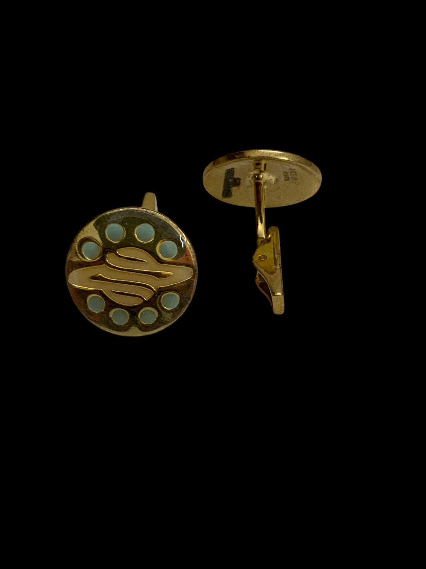 Nysa Enamel Cufflinks