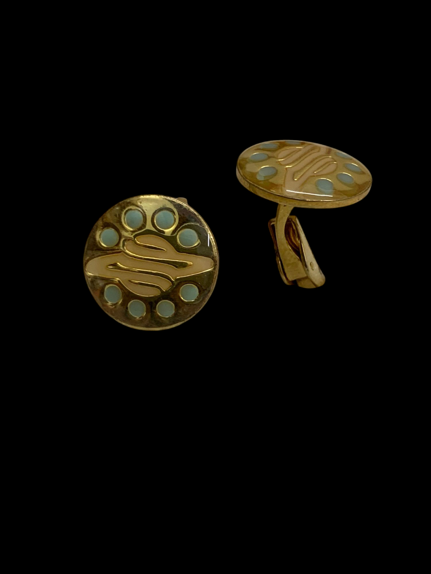 Nysa Enamel Cufflinks